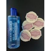 Kit Spa Make Agua Micelar com Ac. Hialurônico + Ecopads