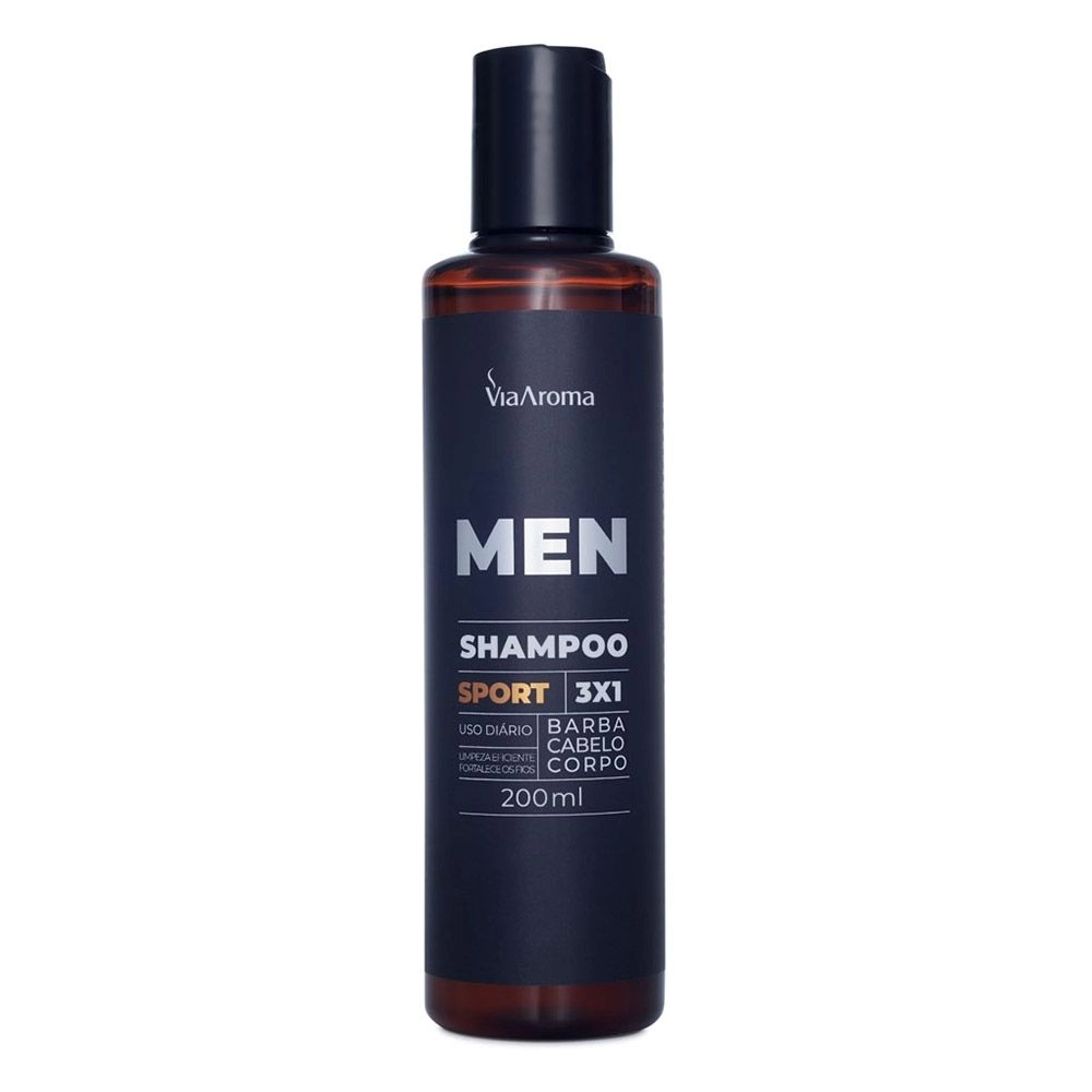 Shampoo 3x1 200ML Men Sport - Via Aroma