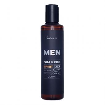 Shampoo 3x1 200ML Men Sport - Via Aroma