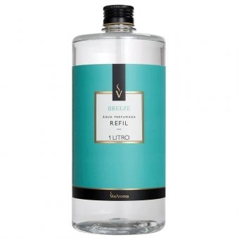 Refil Via Aroma 1Lt Agua Perfumada. Clássica Breeze