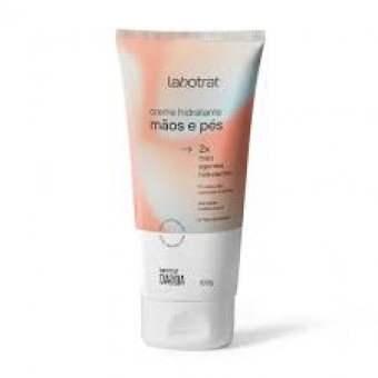 Creme Hidratante Multifuncional, Mãos e Pés, com Óleo de Lavanda ,100gr. - Labotrat