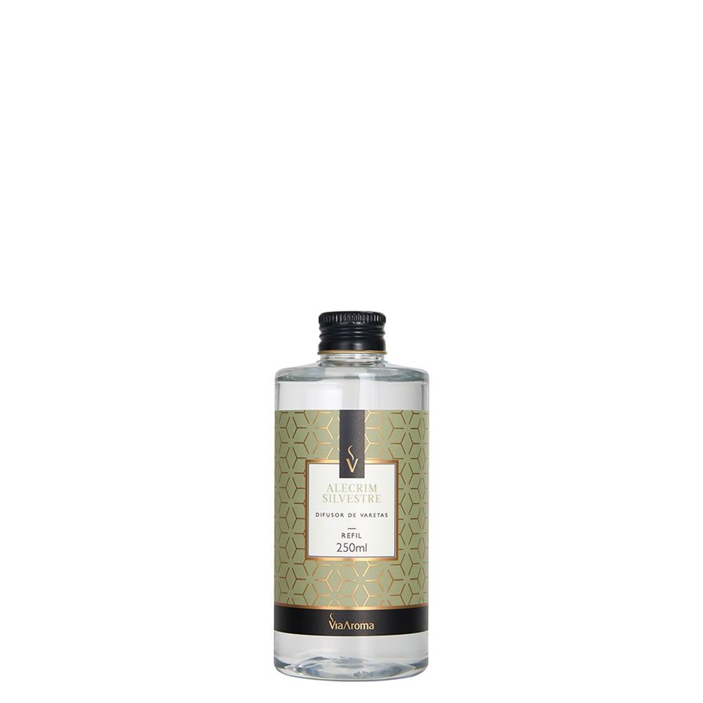 Refil 250ML Dif. Vareta Clássica Alecrim Silvestre  Via Aroma