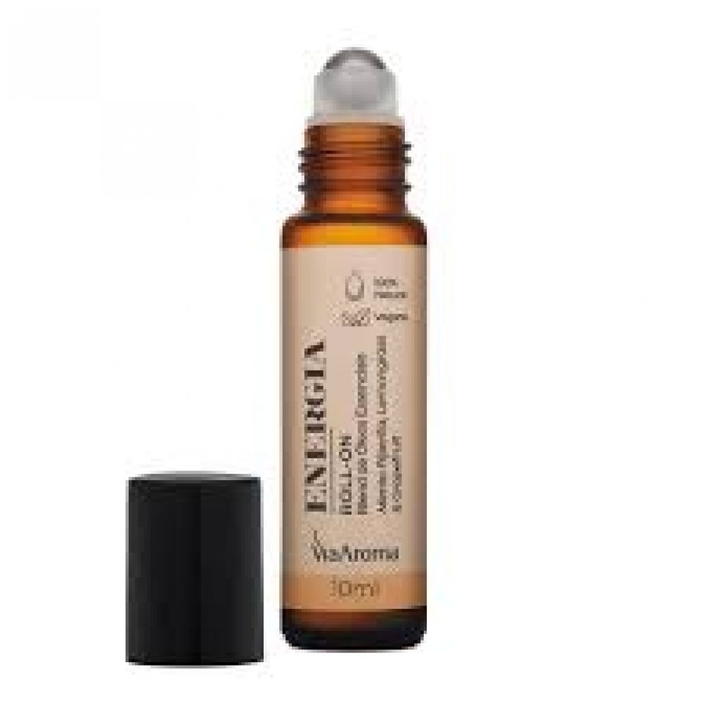 Roll-On, Óleo Essencial, 10ML, Energia - Via Aroma