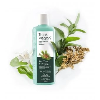 Condicionador Detox Tea Tree & Pepino Vegano 300ml, - Tink Vegan