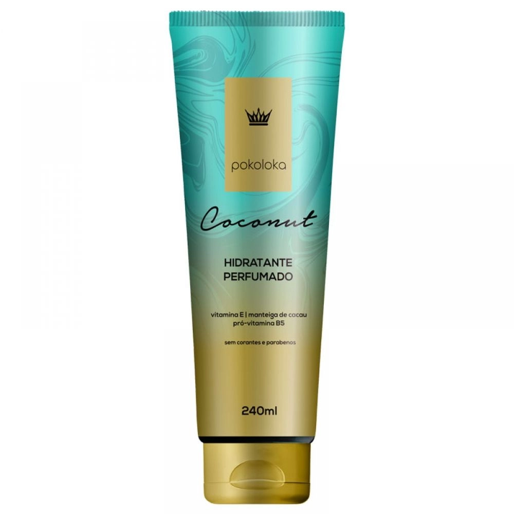 Hidratante Perfumado Coconut, 240ML - POKOLOKA