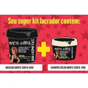 KIT LOLA COSMETICS SHAMPOO SÓLIDO E MÁSCARA HIDRATANTE (2 Produtos)