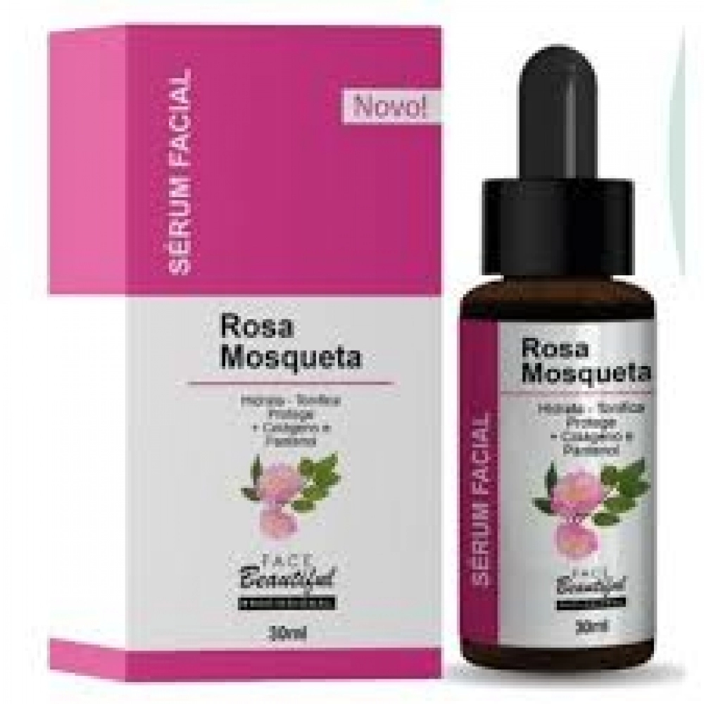 Sérum Facial Rosa Mosqueta, 30ml. - Face Beautiful