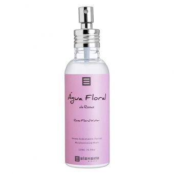 Água Floral de Rosas - Bruma Hidratante Facial, 120ml - ELEMENTO MINERAL