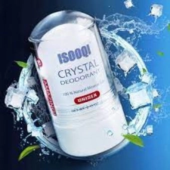Desodorante Cristal, Natural, Sem Perfume, 60Gr. - ISOOQI