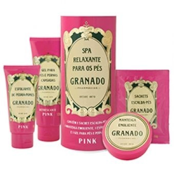 Kit Relaxante para os Pés, Linha Pink - Granado