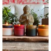 Vela Linha Zen - Verde, Alecrin, 125Gr. - Bright Side Cadle