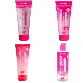 Kit Rosa Mosqueta Esfoliante & Agua Micelar - Dermachem