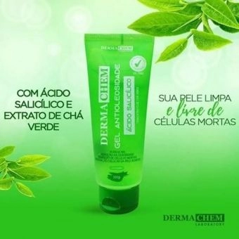 Gel Facial Antiolesidade e Ac. Salicílico, 100G - DERMACHEM
