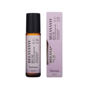 Roll-On, Óleo Essencial, 10ML, Relaxante - Via Aroma