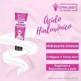 Creme Facial Acido Hialurônico, Com Filtro Solar, 40G. - Capim Limão