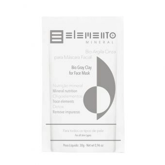 Bio Argila Cinza, 30g - ELEMENTO MINERAL