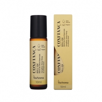 Roll-On Óleo Essencial, 10ML, Confiança - Via Aroma