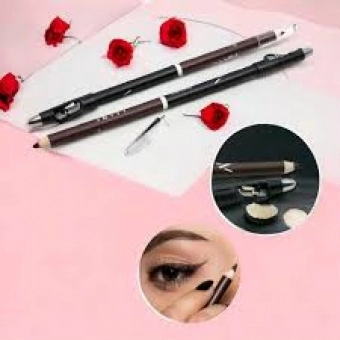 Lápis duas pontas Marrom e Preto. - Vivai