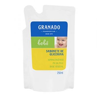 Refil Sabonete Líquido de Glicerina, Bebê Tradicional 250ml - Granado