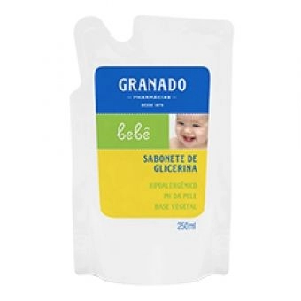 Refil Sabonete Líquido de Glicerina, Bebê Tradicional 250ml - Granado