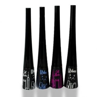 Delineador Líquido Urban, 2,5ml - CAT MAKE