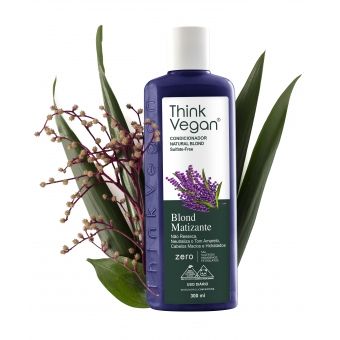 Condicionador Natural Blond Matizante Vegano 300ml - Think Vegan