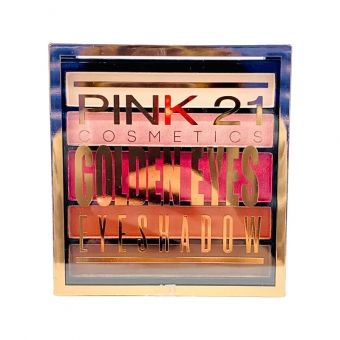 PALETA DE SOMBRAS GOLDEN EYES - PINK 21 - COR 2