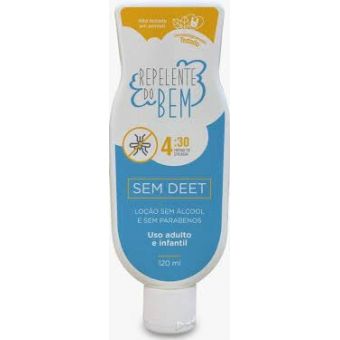 Repelente do Bem, 100% Vegano, 120ML, Uso Infantil e Adulto.