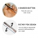 Caneta Para Maquiagem 4 x 1 (Eye Liner, Brow Liner, Lip Liner, Brow Liner), A Prova Dágua