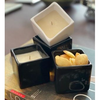 Vela Massagem Aroma Champagne, Preto, 120Gr. - Bright Side