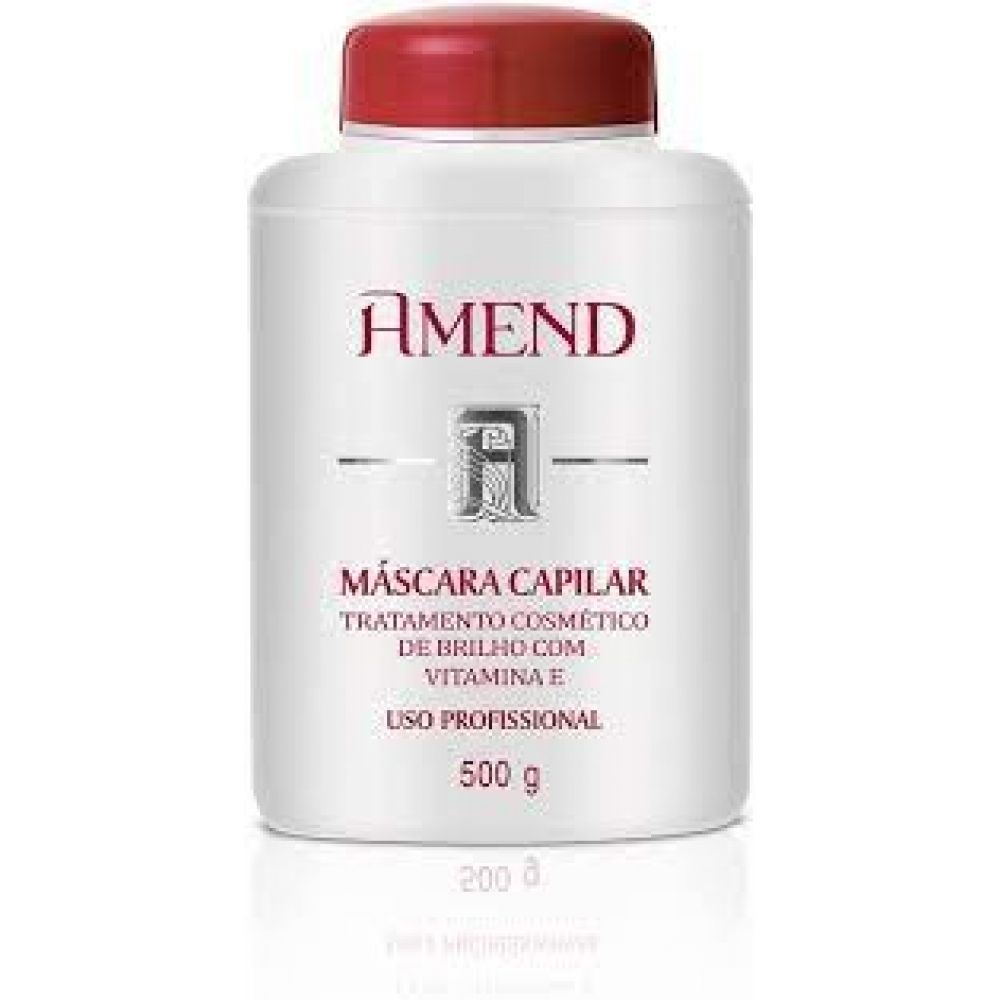 Máscara Capilar Tratamento de Brilho com Vitamina E, 500Gr - Amend