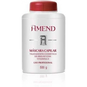 Máscara Capilar Tratamento de Brilho com Vitamina E, 500Gr - Amend